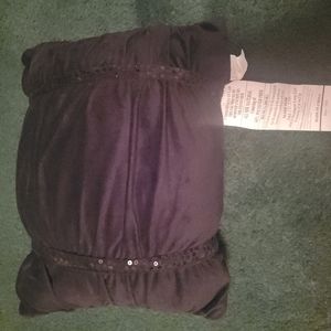 Home decor black pillow